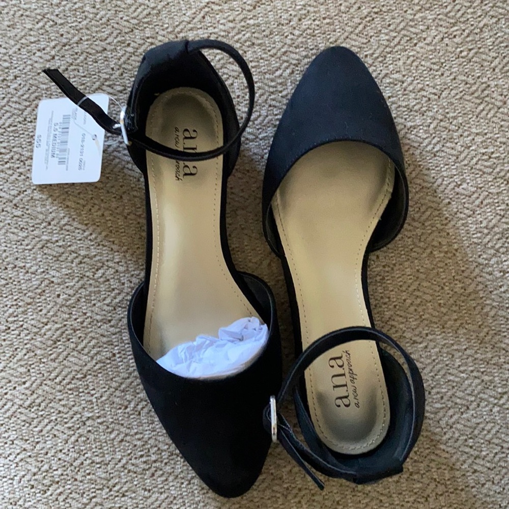 Black flats